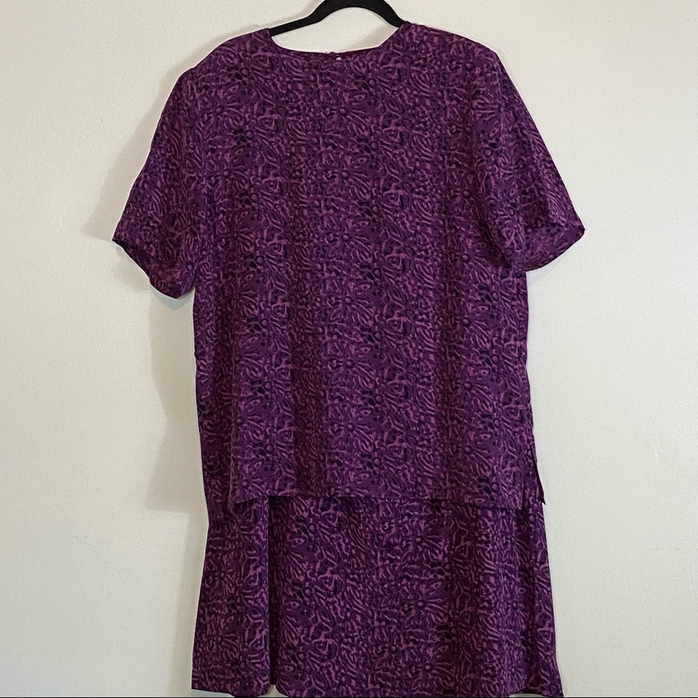 Vintage Laura Leigh LTD Maxi Skirt Set size 10 skirt and 12 Top